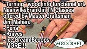 Jim Mahan Woodcraft Classes