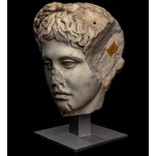 Roman Marble Head