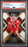 2023 Panini Select Football Xavier Worthy XRC PSA 10 Pop 3 Chiefs Rookie RC WR