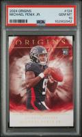 2024 Panini Origins #124 Michael Penix Jr Falcons RC Rookie PSA 10 Pop 5!