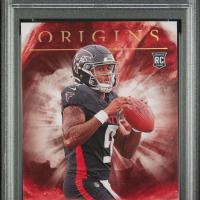 2024 Panini Origins #124 Michael Penix Jr Falcons RC Rookie PSA 10 Pop 5!