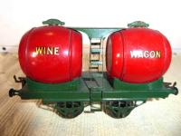 Rare english version of the Hornby double barrel wagon