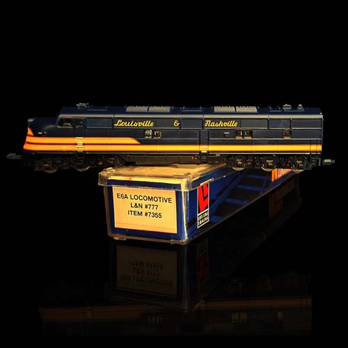 life-like-model-train-n-scale-e6a-locomotive-ln-louisville-nashville-777-7355